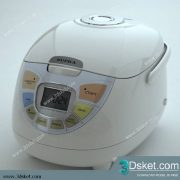 Free Download Kitchen Appliance 3D Model 0128