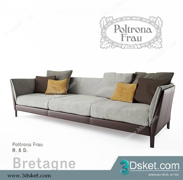 3D Model Sofa Free Download 166