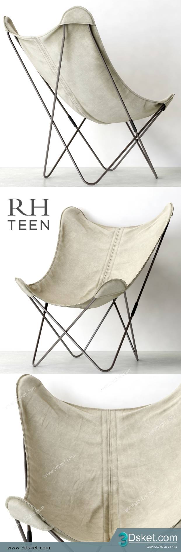 3D Model Chair Free Download 0157