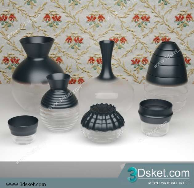 Free Download Vase 3D Model 0103