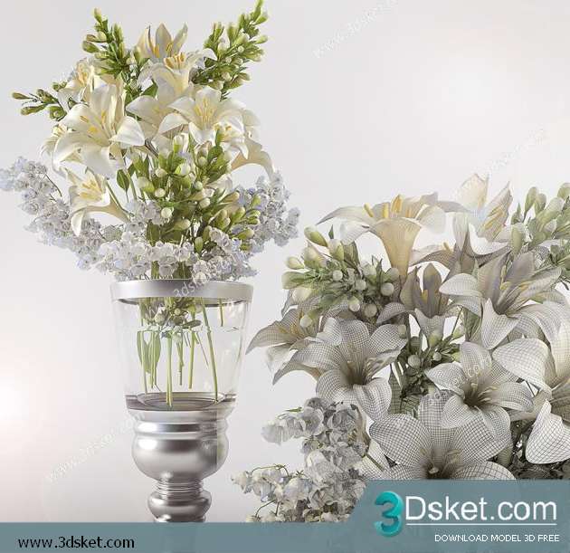 3D Model Plant Free Download 032