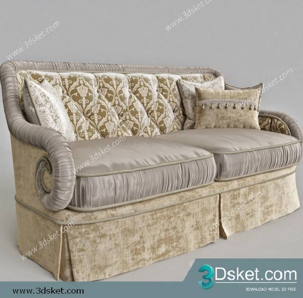 3D Model Sofa Free Download 174