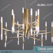 Free Download Ceiling Light 3D Model 0160