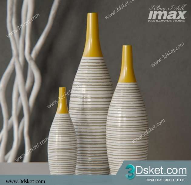 Free Download Vase 3D Model 0109