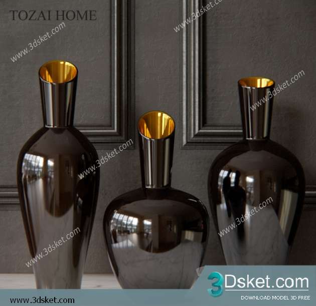 Free Download Vase 3D Model 0110