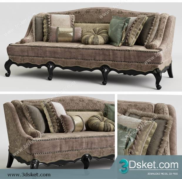 3D Model Sofa Free Download 175