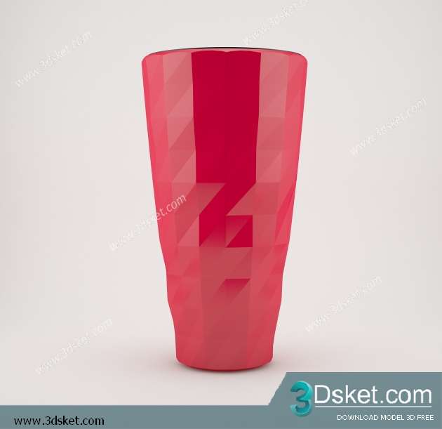 Free Download Vase 3D Model 0113