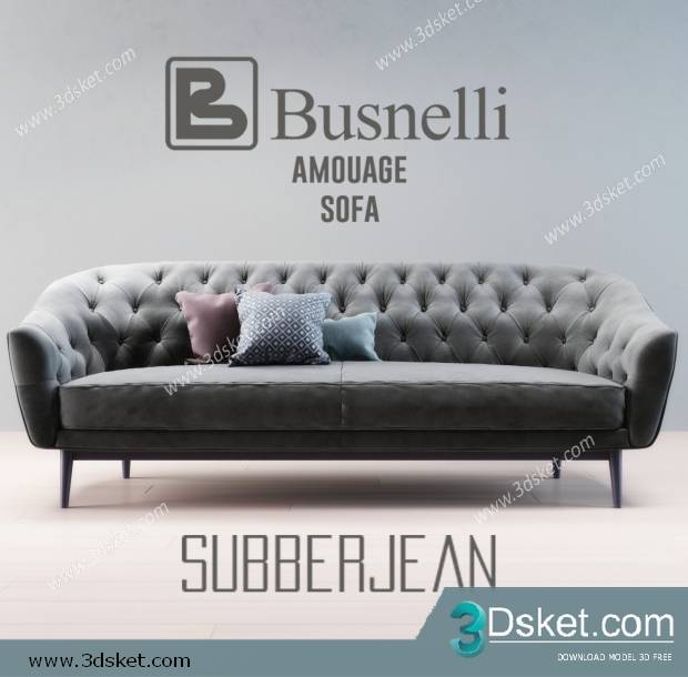 3D Model Sofa Free Download 176