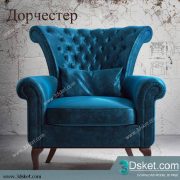 3D Model Arm Chair Free Download 281