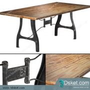 3D Model Table Free Download 0125