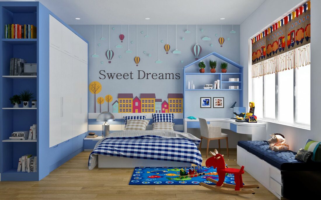 3D Interior Scene Model Children Room 012 Scene 3dsmax