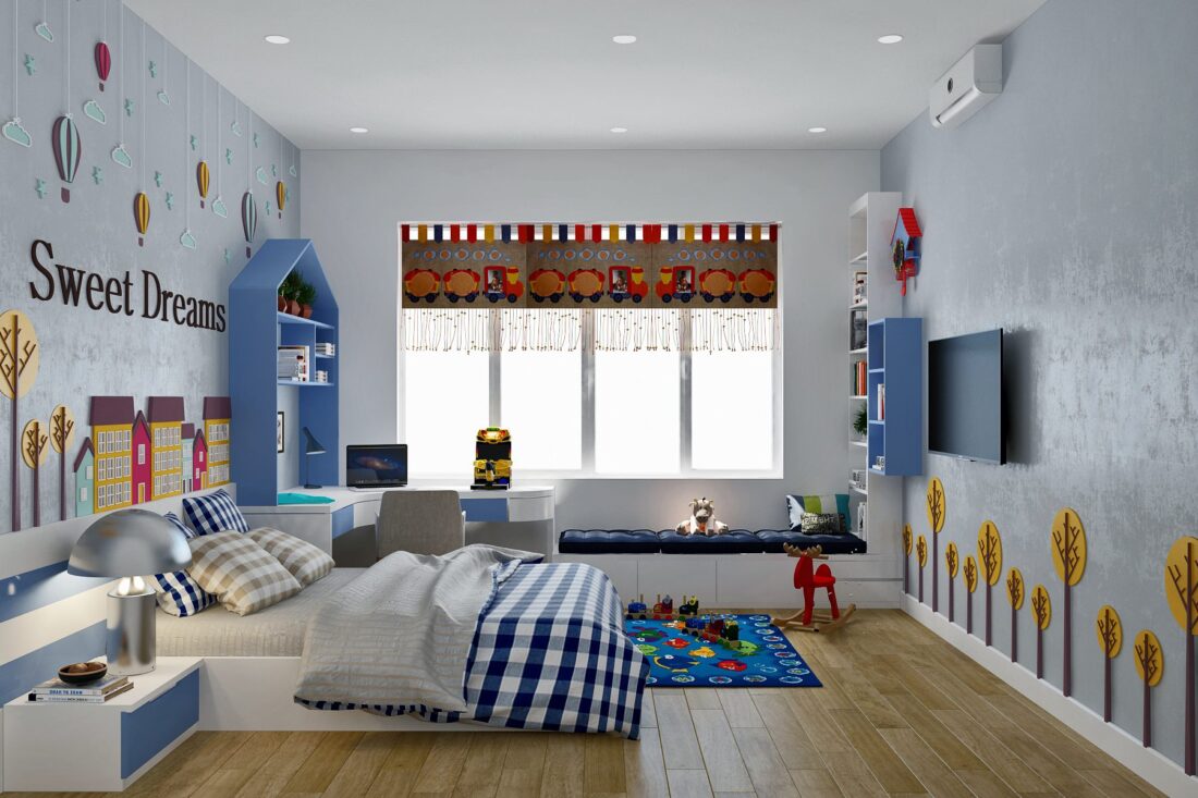 3D Interior Scene Model Children Room 012 Scene 3dsmax