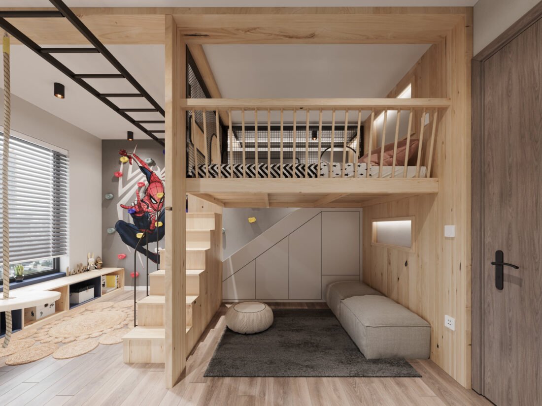 3D Interior Scene Model Children Room 015 Scene 3dsmax