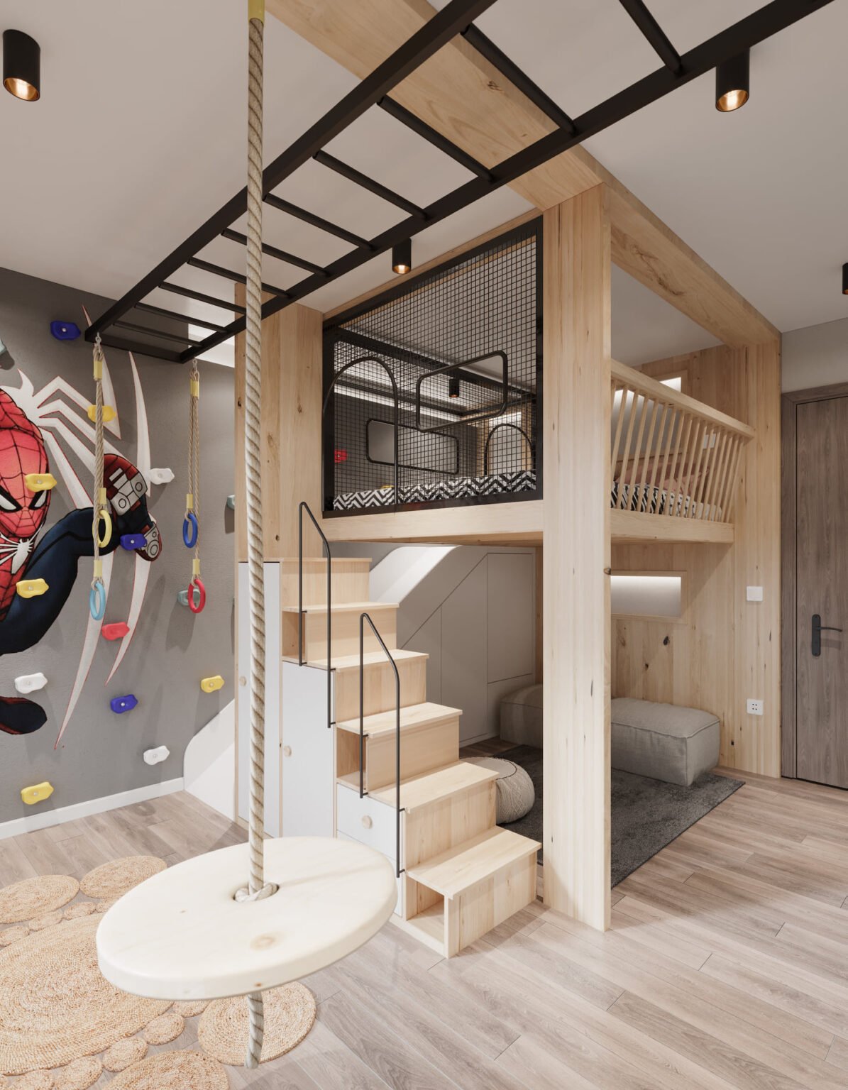 3D Interior Scene Model Children Room 015 Scene 3dsmax