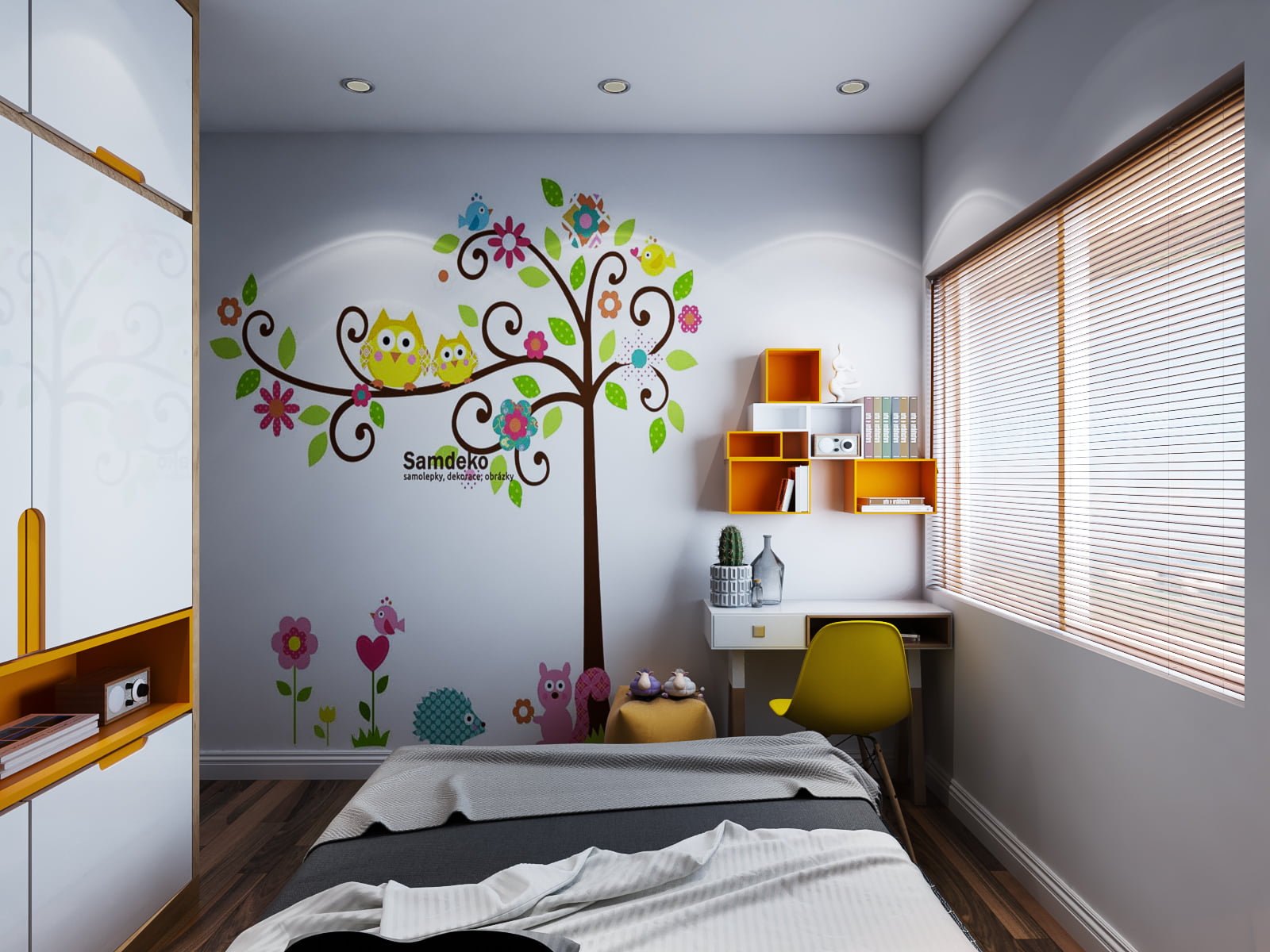 3D Interior Scene Model Children Room 075 Scene 3dsmax