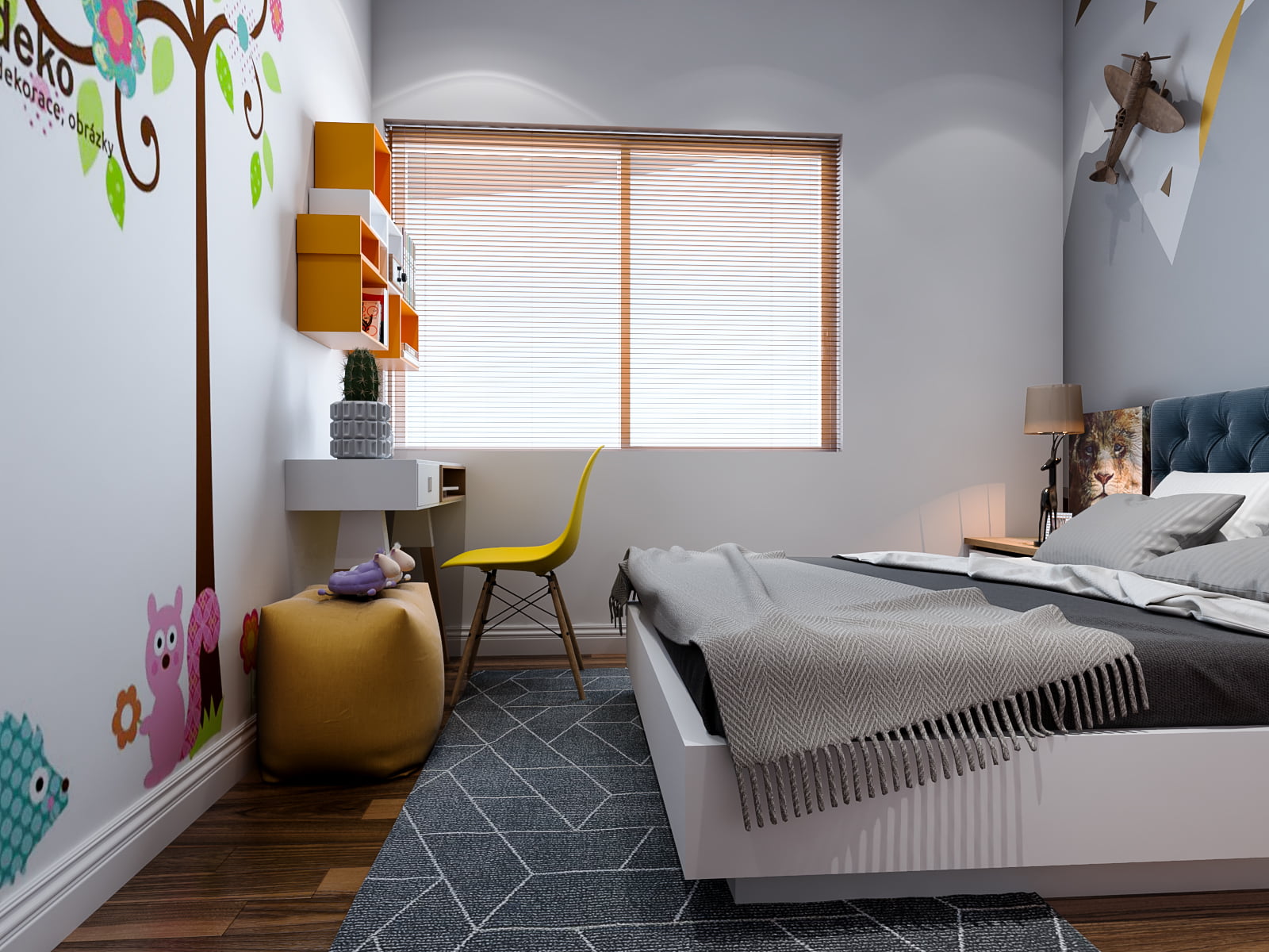 3D Interior Scene Model Children Room 075 Scene 3dsmax