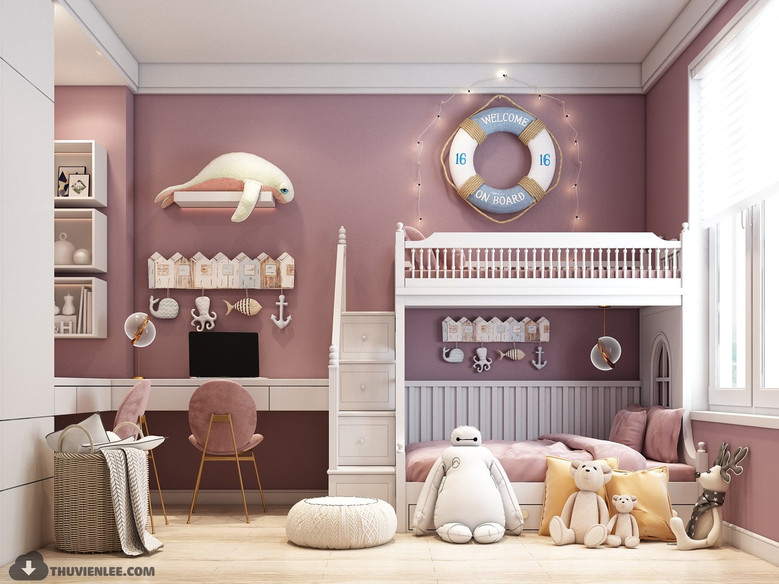 3D Interior Scene Model Children Room 031 Scene 3dsmax
