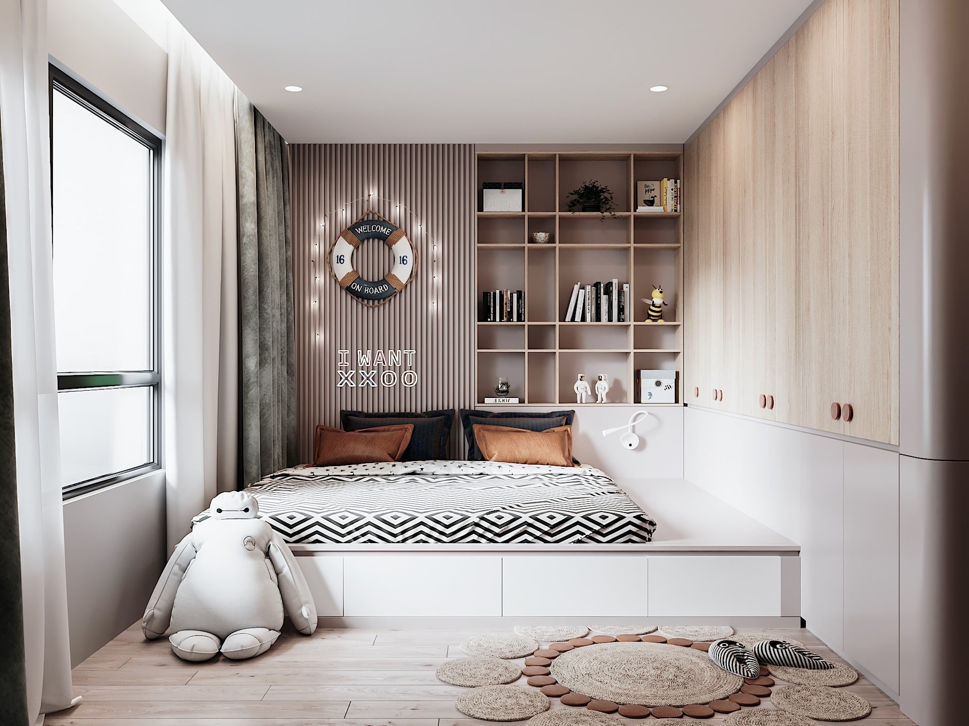 3D Interior Scene Model Children Room 033 Scene 3dsmax