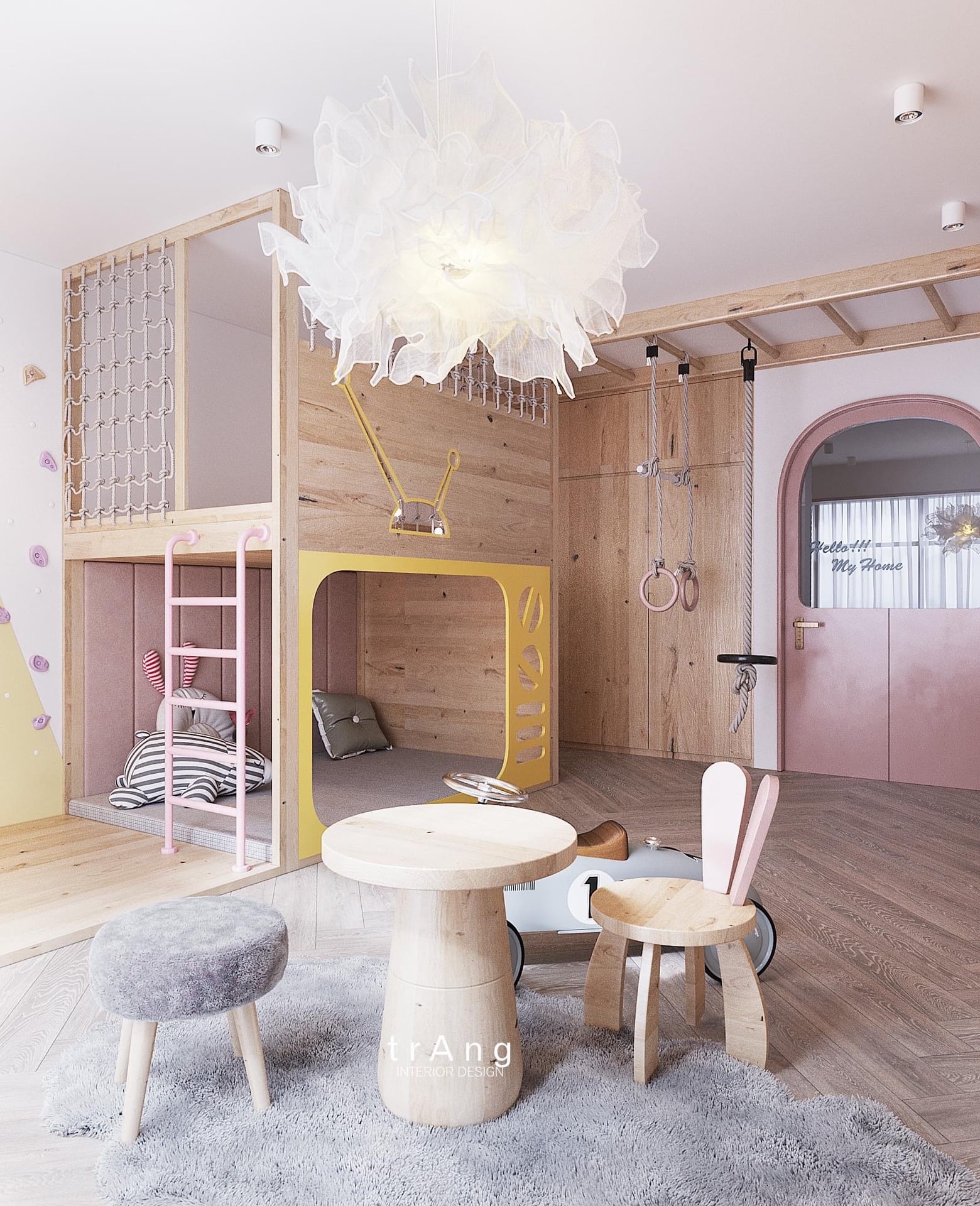 3D Interior Scene Model Children Room 037 Scene 3dsmax