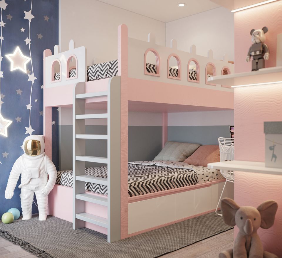 3D Interior Scene Model Children Room 038 Scene 3dsmax