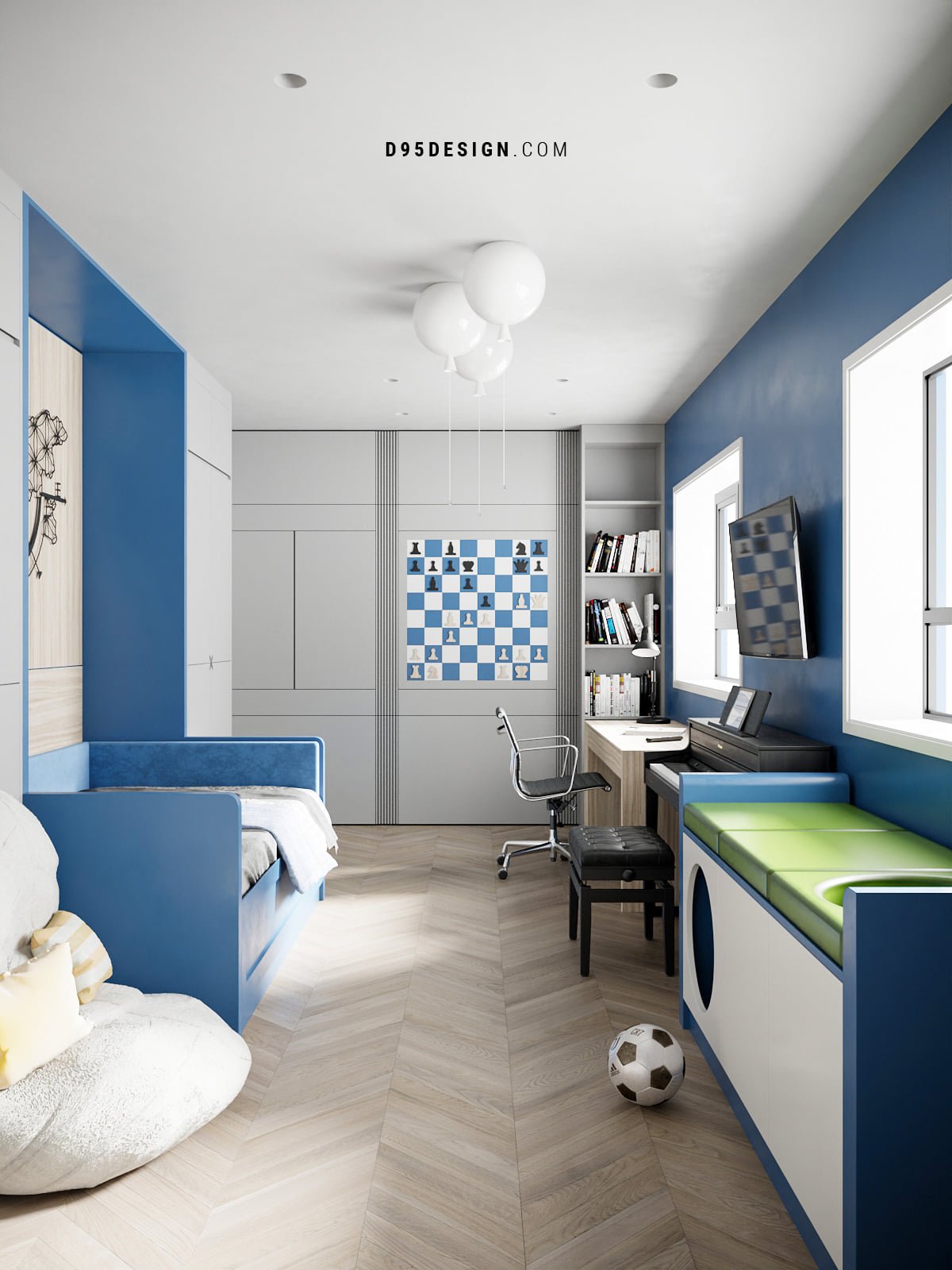 3D Interior Scene Model Children Room 039 Scene 3dsmax