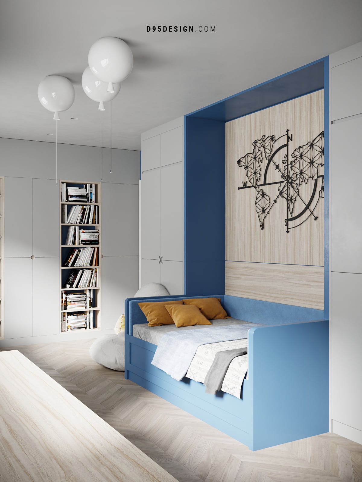 3D Interior Scene Model Children Room 039 Scene 3dsmax