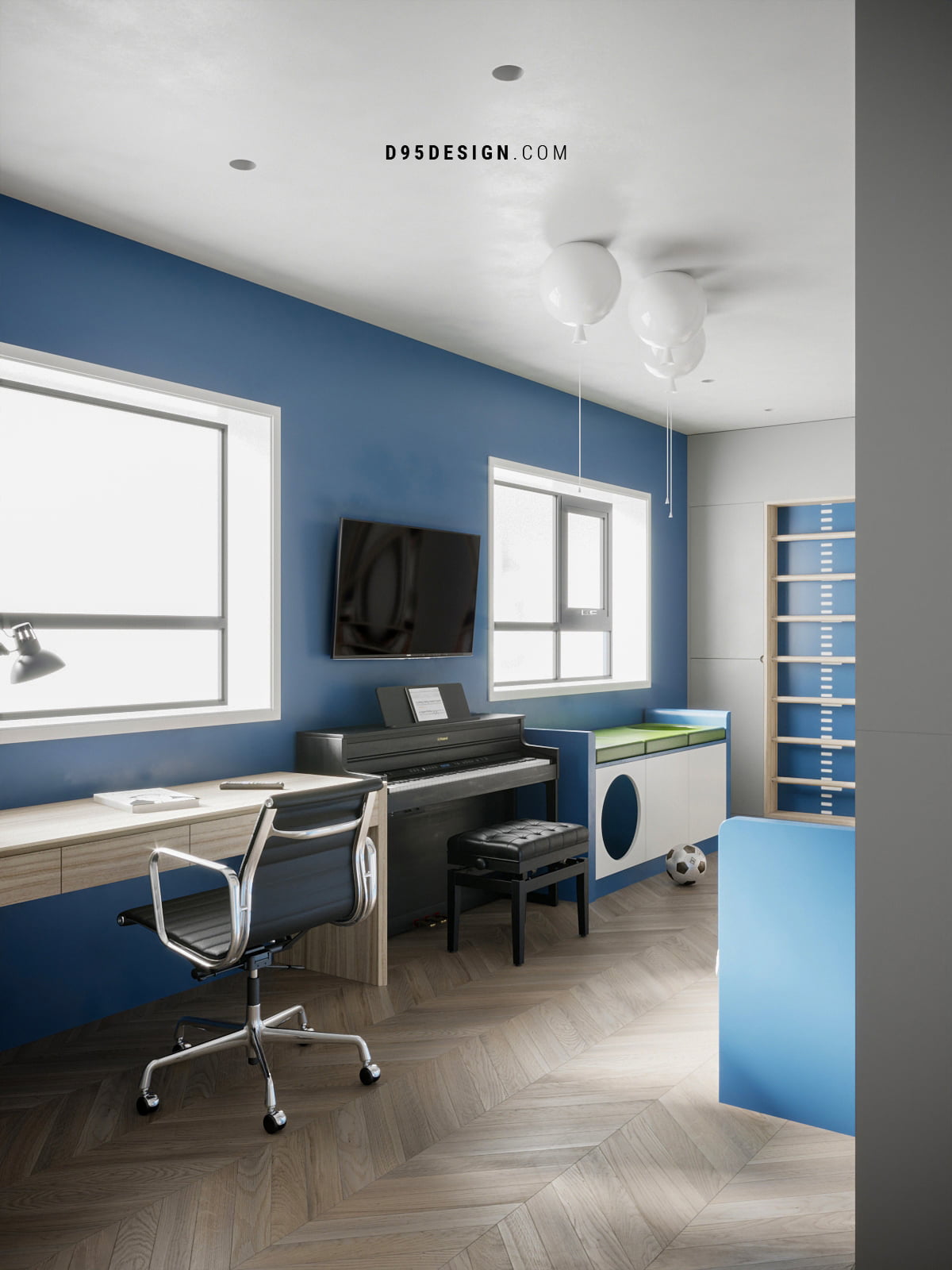 3D Interior Scene Model Children Room 039 Scene 3dsmax