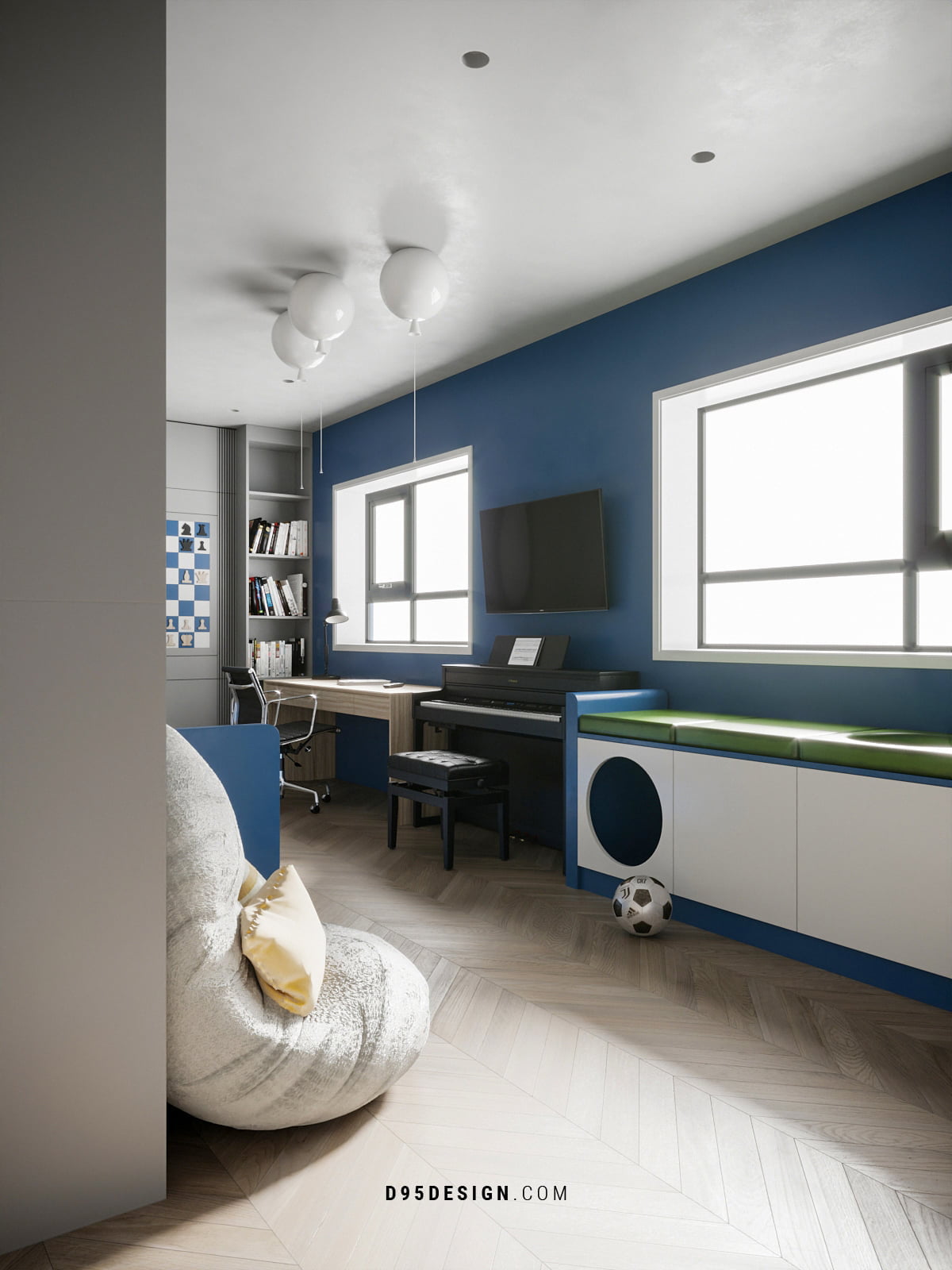 3D Interior Scene Model Children Room 039 Scene 3dsmax