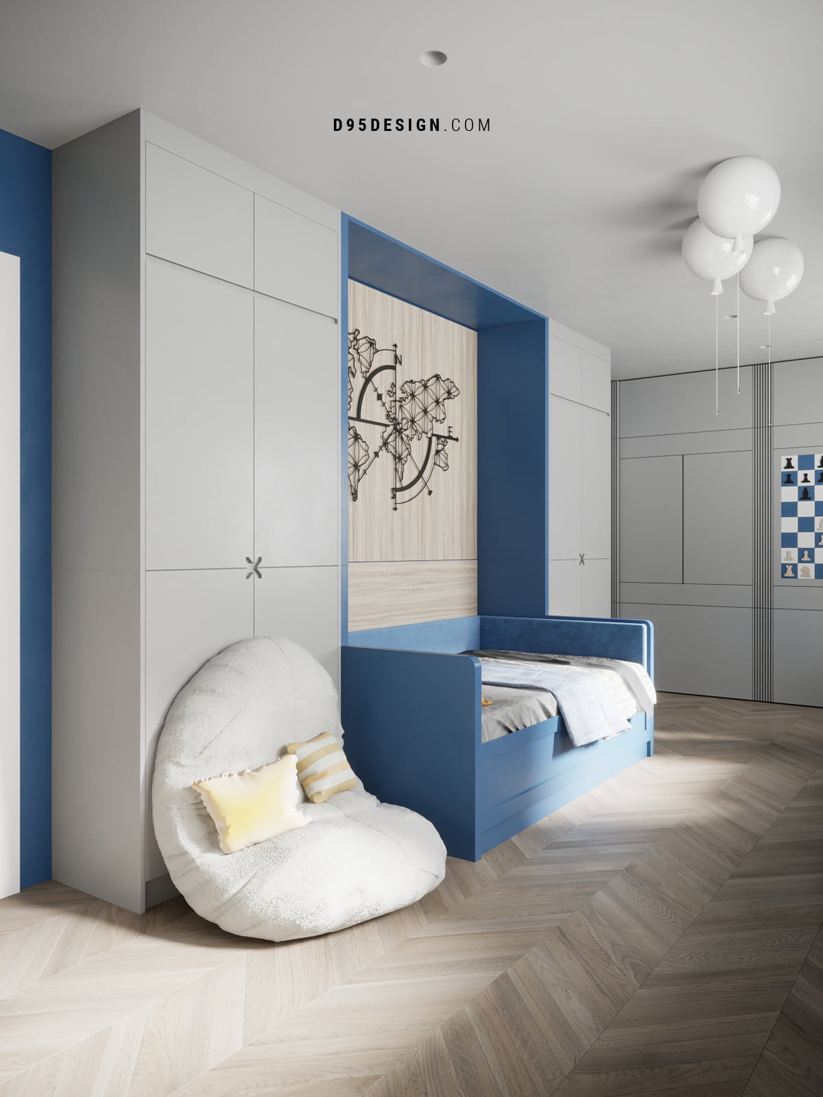 3D Interior Scene Model Children Room 039 Scene 3dsmax