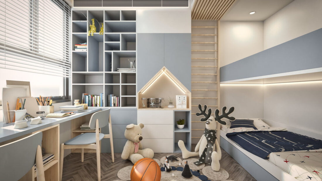 3D Interior Scene Model Children Room 004 Scene 3dsmax