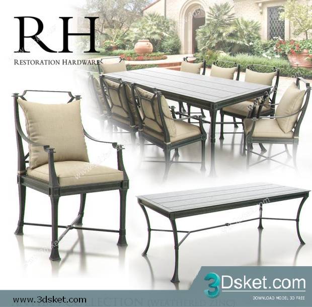 3D Model Sofa Free Download 107