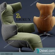 3D Model Arm Chair Free Download 285