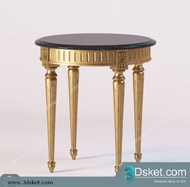 3D Model Table Free Download 0129
