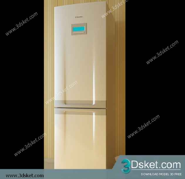 Free Download Kitchen Appliance 3D Model 062