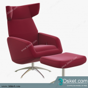 3D Model Arm Chair Free Download 291