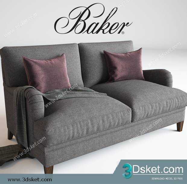 3D Model Sofa Free Download 184