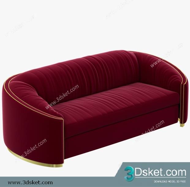 3D Model Sofa Free Download 185
