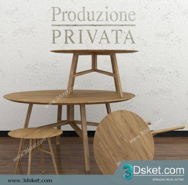 3D Model Table Free Download 0133