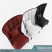 3D Model Arm Chair Free Download 301