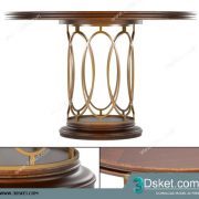 3D Model Table Chair Free Download 097