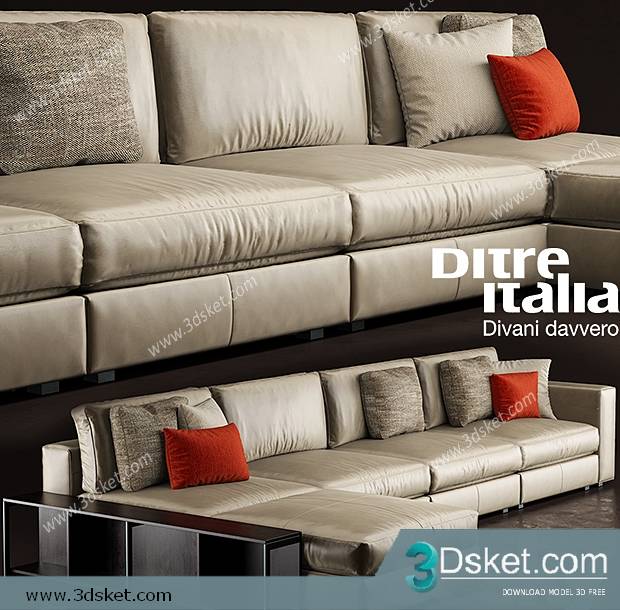 3D Model Sofa Free Download 188