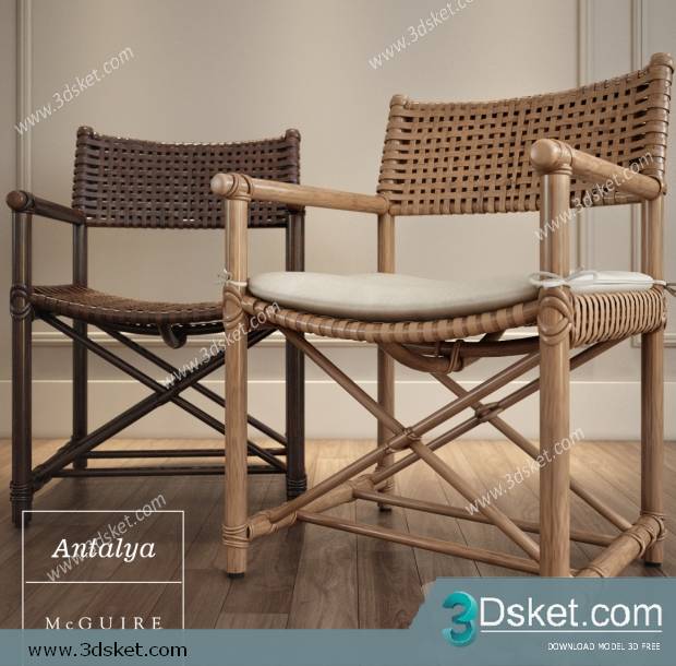 3D Model Chair Free Download 0174