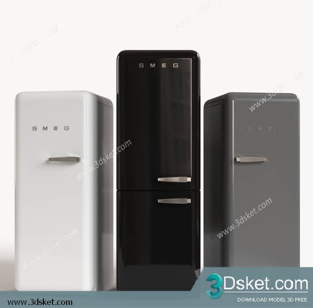 Free Download Kitchen Appliance 3D Model 0135