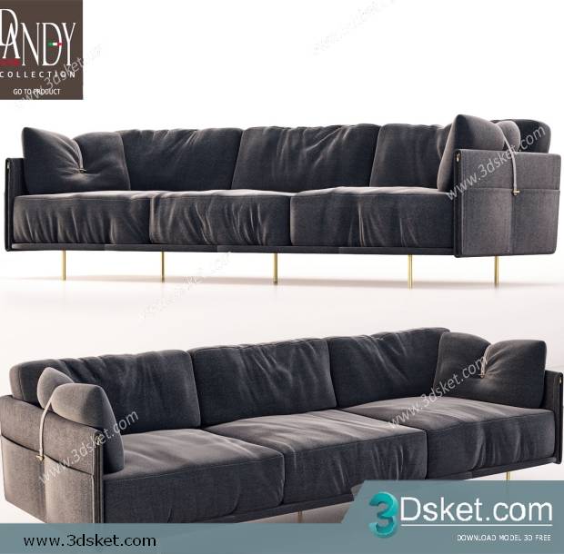 3D Model Sofa Free Download 191
