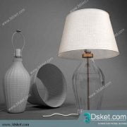 Free Download Table Lamp 3D Model 0100
