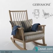 3D Model Arm Chair Free Download 316