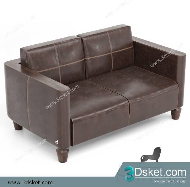 3D Model Sofa Free Download 196