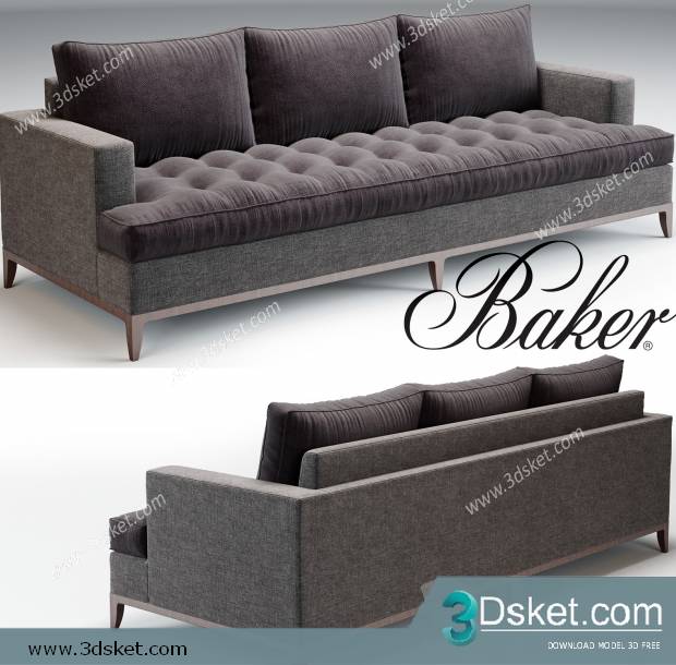 3D Model Sofa Free Download 197