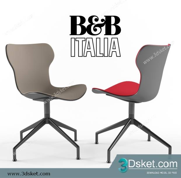 3D Model Chair Free Download 0175