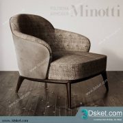 3D Model Arm Chair Free Download 317